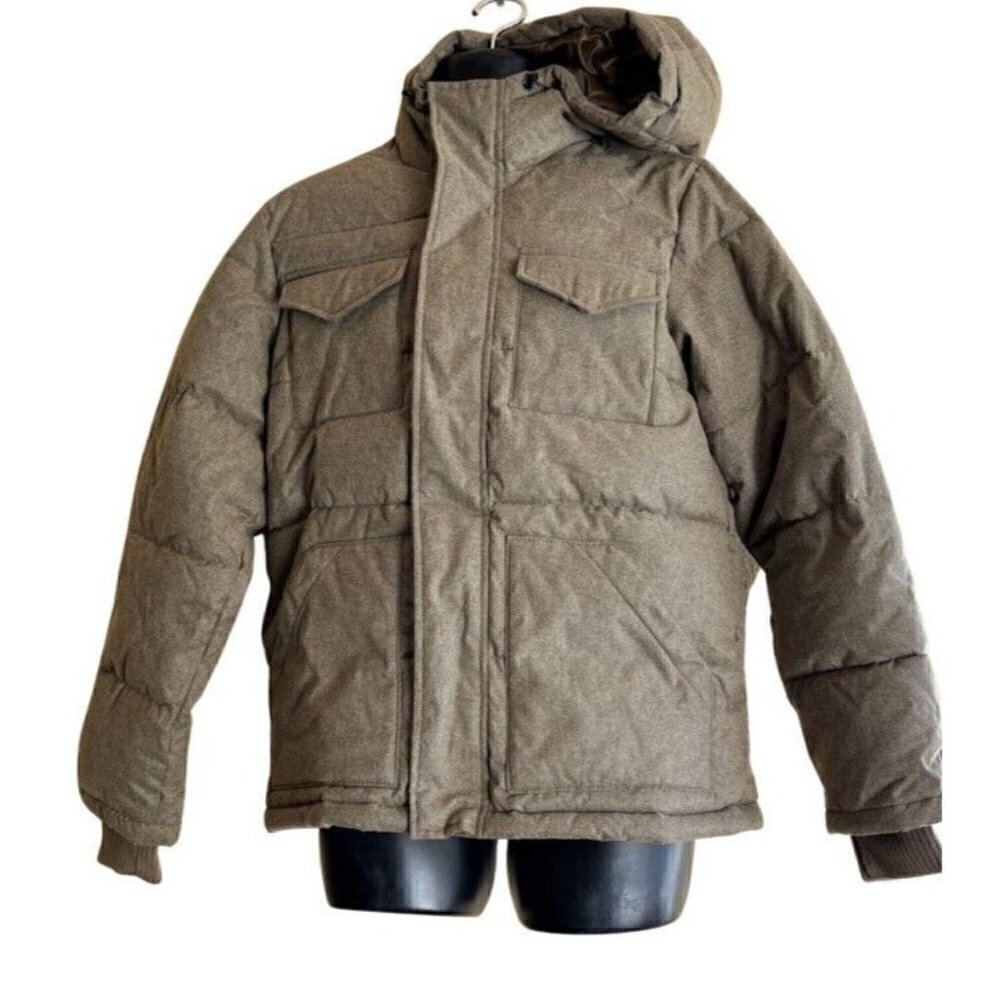 OLD NAVY HERITAGE Wide Channel Puffer Utility Coat Jacket NWT Men's Size Small - Picture 8 of 16